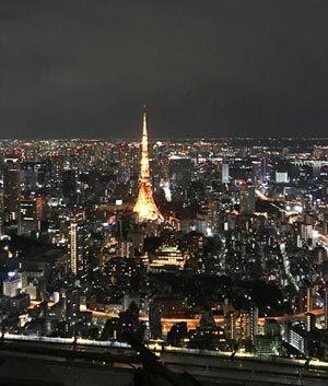 Tokio mit Tokiotower